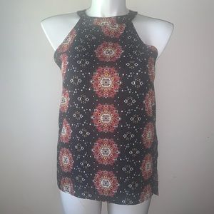Paper Crane sleeveless Blouse Size L